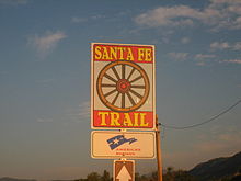 Značka Santa Fe Trail IMG 0516.JPG