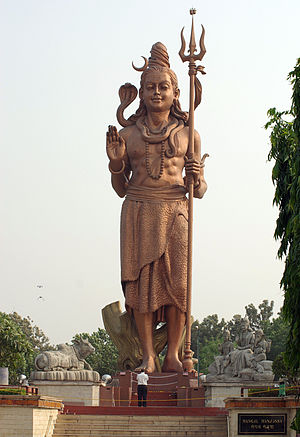 Statue of Lord Shiva in Delhi Français : Statu...
