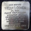 Stolperstein für Willij D. Cohen