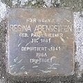 Stolperstein in S-Mitte für Regina Abendstern (24. September 2019)