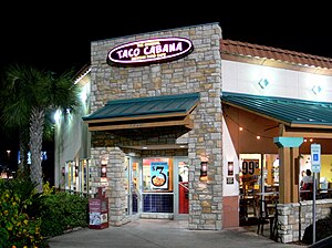 Taco Cabana restaurant in Dallas, Texas