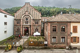 La synagogue de Thann en 2013.