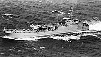The Libyan Polnochny class landing ship.JPEG