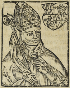 Tomáš Albín z Helfenburka (B. Paprocký, Zrcadlo slavného Markrabství moravského, 1593)