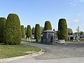 Vue du cimetière.