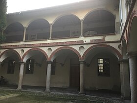 Il cortile Sforzesco