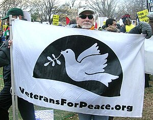 English: January 10, 2009 Veterans for Peace m...