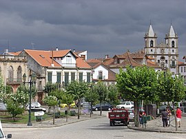 The central square of Vila Flor