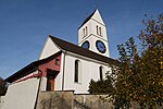 Reformierte Kirche mit Pfarrhaus