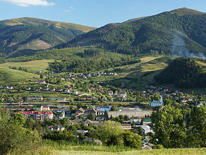 Панорама Воловця