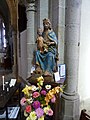 Église paroissiale Saint-Melaine, statue de Notre-Dame de Montligeon.