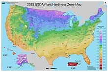 2023 update of the USDA Plant Hardiness Zone Map 2023 USDA Plant Hardiness Zone Map (USA).jpg