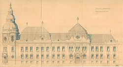 A szentesi városháza terve, 1907