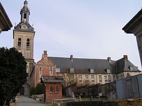 Vue d'ensemble de l'abbaye de Parc