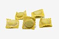 Agnolotti, gevulde pasta, soort ravioli