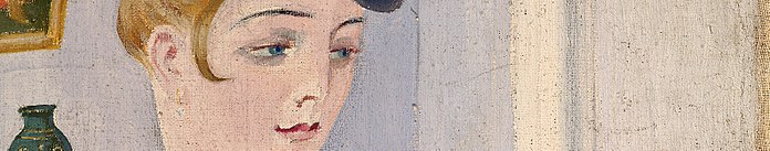 Aleksander Uurits. Portrait of a Lady. detail