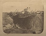 Панарама места з Траецкай гары, 1860-я гг.