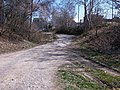 Bahnübergang Bergstraße (Mittweida), Gleisrest (2022)