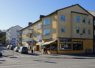 "Cafe Chateau", f.d. Samköp-bandet och Konsumbutik arkitekt Bengt Karlsson.