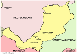 República da Buriácia e regiões circunvizinhas