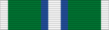 Undress ribbon for a member of the Order of Nunavut CAN Order of Nunavut ribbon.svg