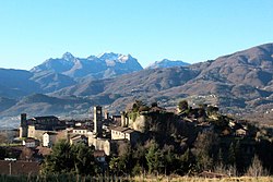 Skyline of Castiglione di Garfagnana