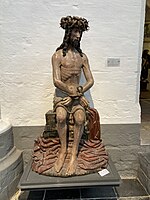 Christus op de koude steen ,ca. 1500 (Sint-Leonarduskerk, Zoutleeuw