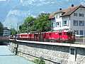 Treno a la Stazion de Chur Altstadt