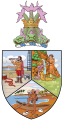 Escudo de armas de San Cristóbal-Nieves-Anguila (1958-1967)