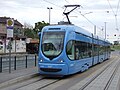 Low-floor tram on line 2