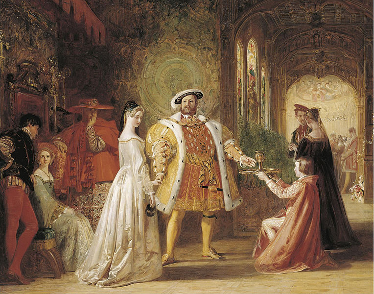 File:Daniel Maclise Henry VIIIs first interview with Anne Boleyn.jpg