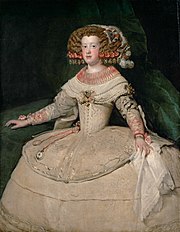 Maria Theresa of Spain, whose marriage to Louis XIV was part of the peace negotiations Diego Velazquez 030b.jpg