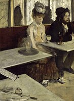 Edgar Dega, Čaša apsinta, 1876