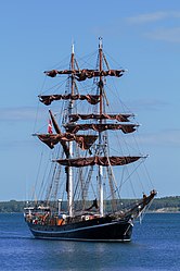 Zweimastsegelschiff Eye of the Wind (von Karlheinz Hagen)