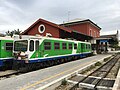 Autorail M4.313 des FAL en gare de Gravina
