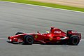 Felipe Massa při Grand Prix Velké Británie 2007.