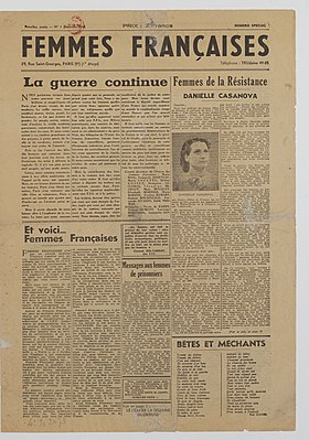 Image illustrative de l’article Femmes françaises