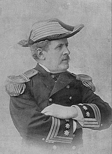 Fernando Villaamil, credited as the inventor of the destroyer concept, died in action during the Battle of Santiago de Cuba in 1898. Fernando Villaamil (ca 1897).jpg