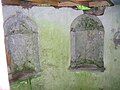 Alcoves in the old grotto.