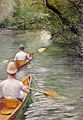 Gustave Caillebotte: Kanus auf der Yerres 1878