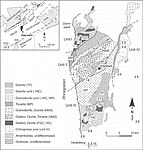 Geologische Karte des Odenwald-Kristallins (aus: Altherr, 1999)[30]