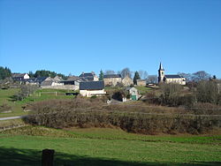 Skyline of Glux-en-Glenne