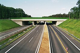 Ecoduct bij Elmpt bij de grens met Nederland (2011)