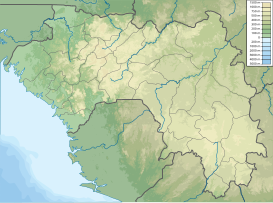 Simandou ubicada en Guinea