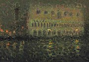 Анри Ле Сиданер, Герцогский дворец (1906) Холст, масло 81 x 113,3 см. Jpg