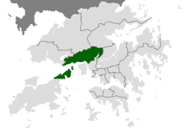 Distretto di Tsuen Wan – Localizzazione