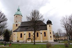 Kostel v roce 2017