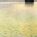 Insel im Attersee, 1900