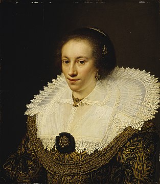 Jan van Ravesteyn, Portrait de Maria Odilia Buys, sœur de Petronella.