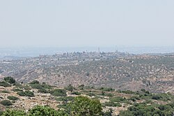 Kafr Thulth from the east